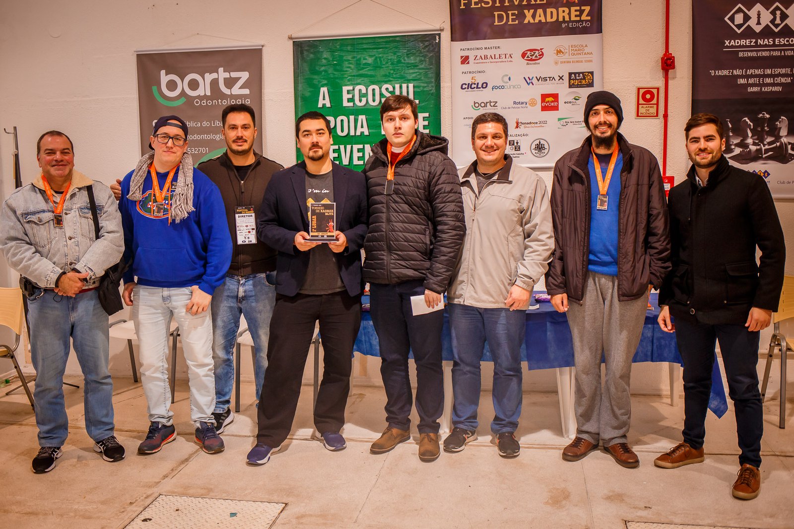 Premiações do Festival de Xadrez da SDETI foram entregues aos competidores deste sábado (04)