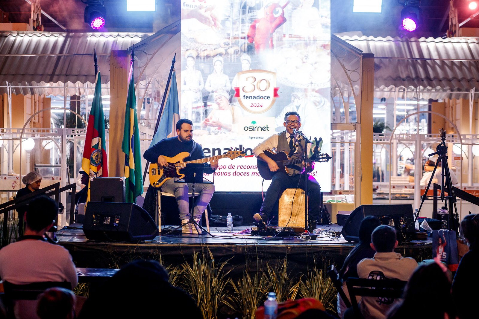 Música de qualidade marca o sábado do palco Cidade do Doce