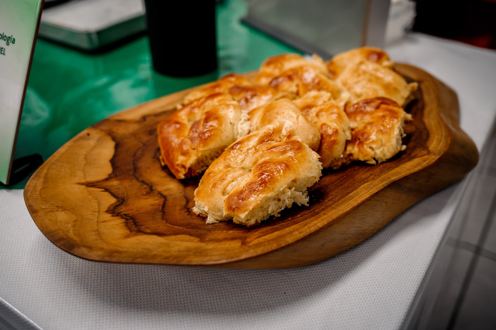 Pão agridoce recheado no Festival de Gastronomia da UFPel