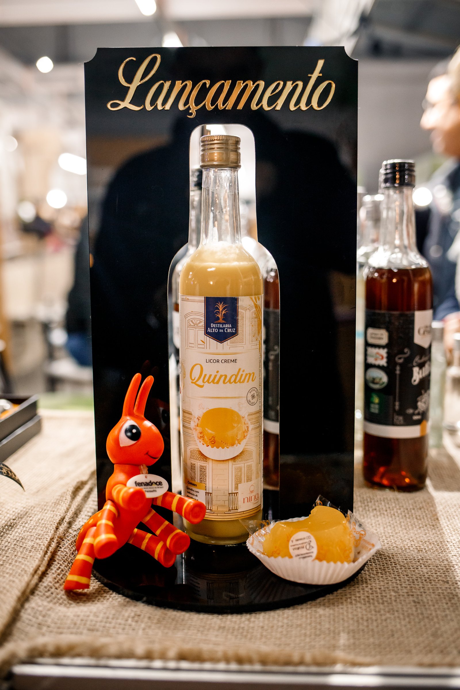 Licor de Quindim desenvolvido especialmente para a  31ª Fenadoce é um dos destaques dos primeiros dias da Feira da Agricultura Familiar