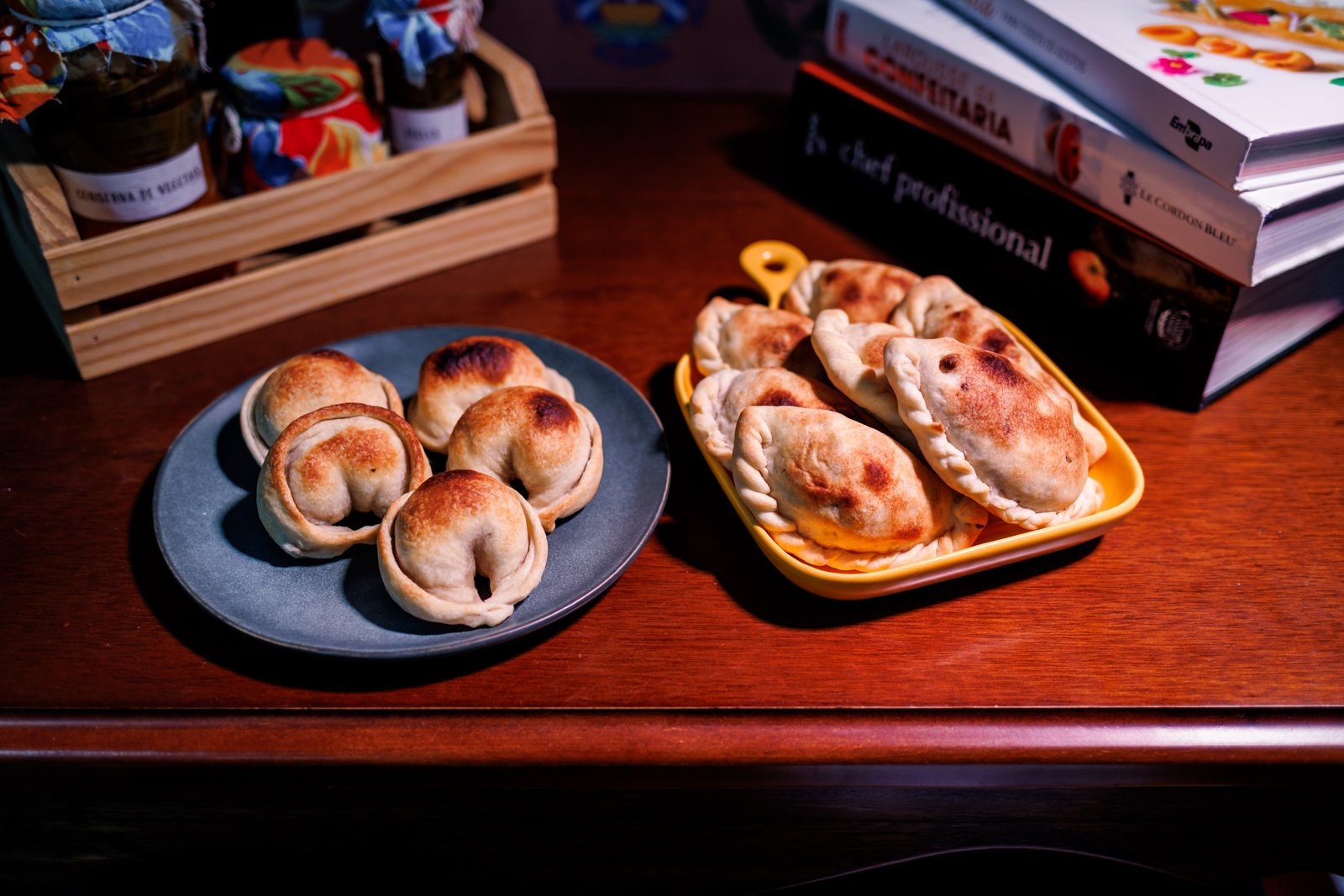 Aprendizado de empanadas na Gastronomia da UFPel