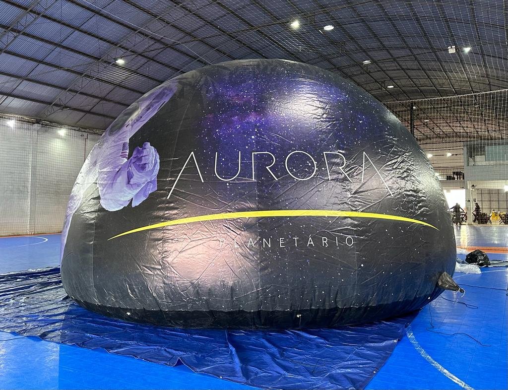 31ª Fenadoce terá experiência imersiva de realidade aumentada com o Aurora Planetário