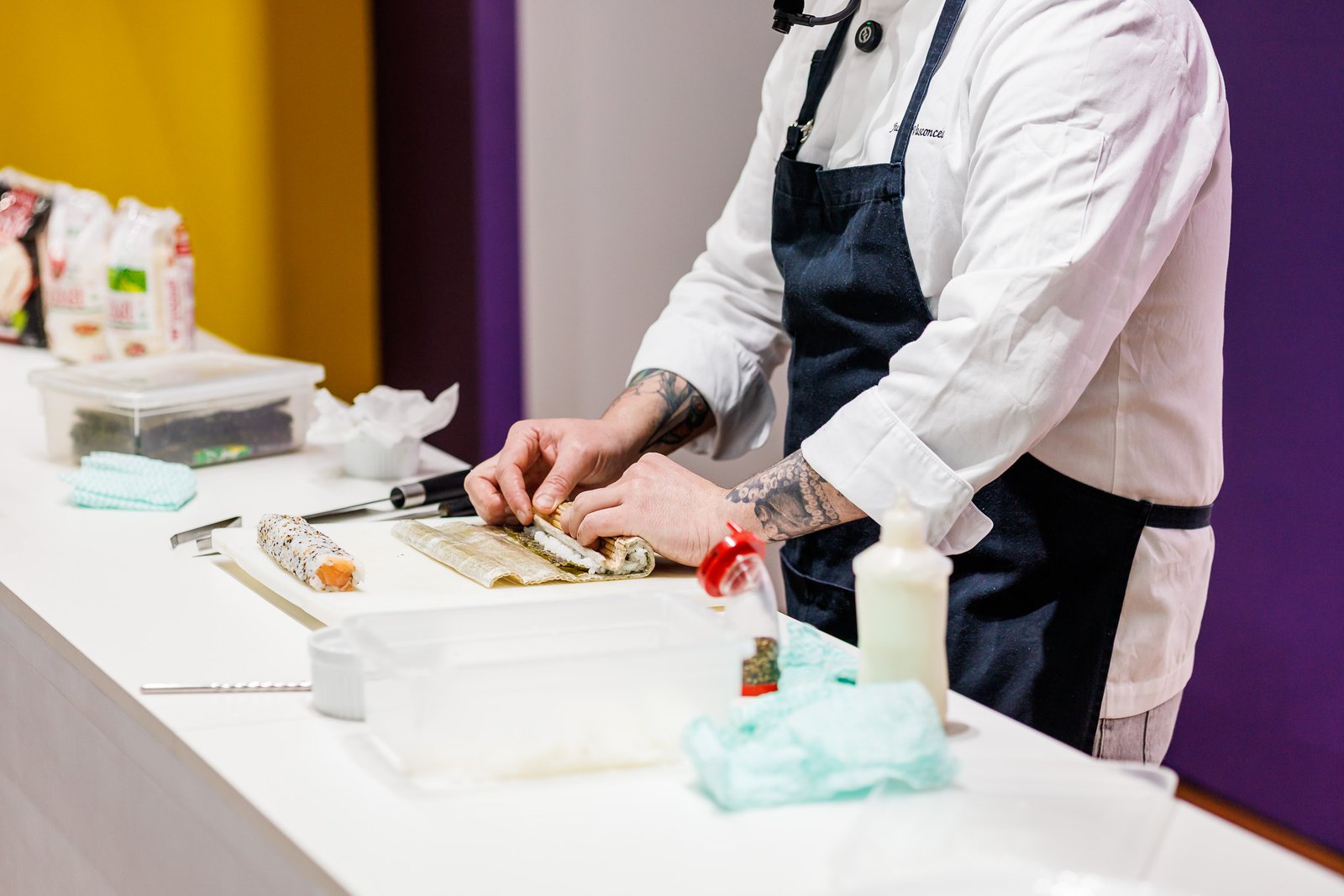 Doces tradicionais, sushi e carne desfiada diversificam o cardápio do Festival de Gastronomia do Senac