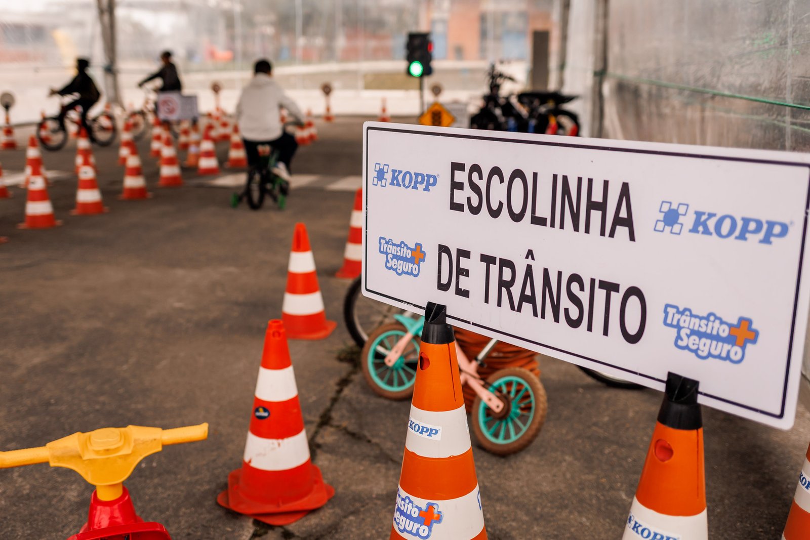 Escolinha de Trânsito educa crianças para o trafégo seguro durante a 32ª Fenadoce