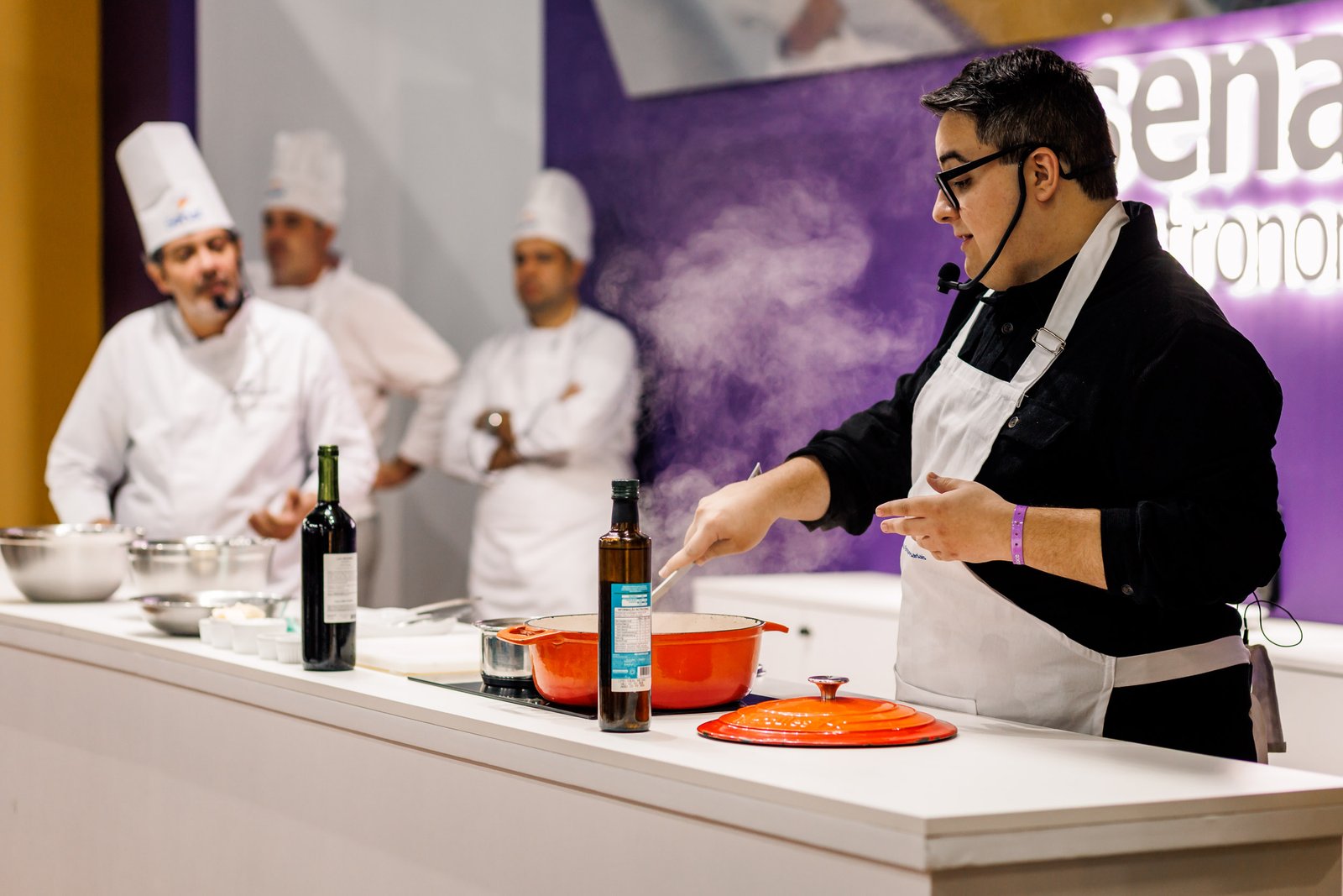 Vinhos, molho balsâmico e lasanha marcam a sexta-feira de Festival de Gastronomia do Senac-Pelotas