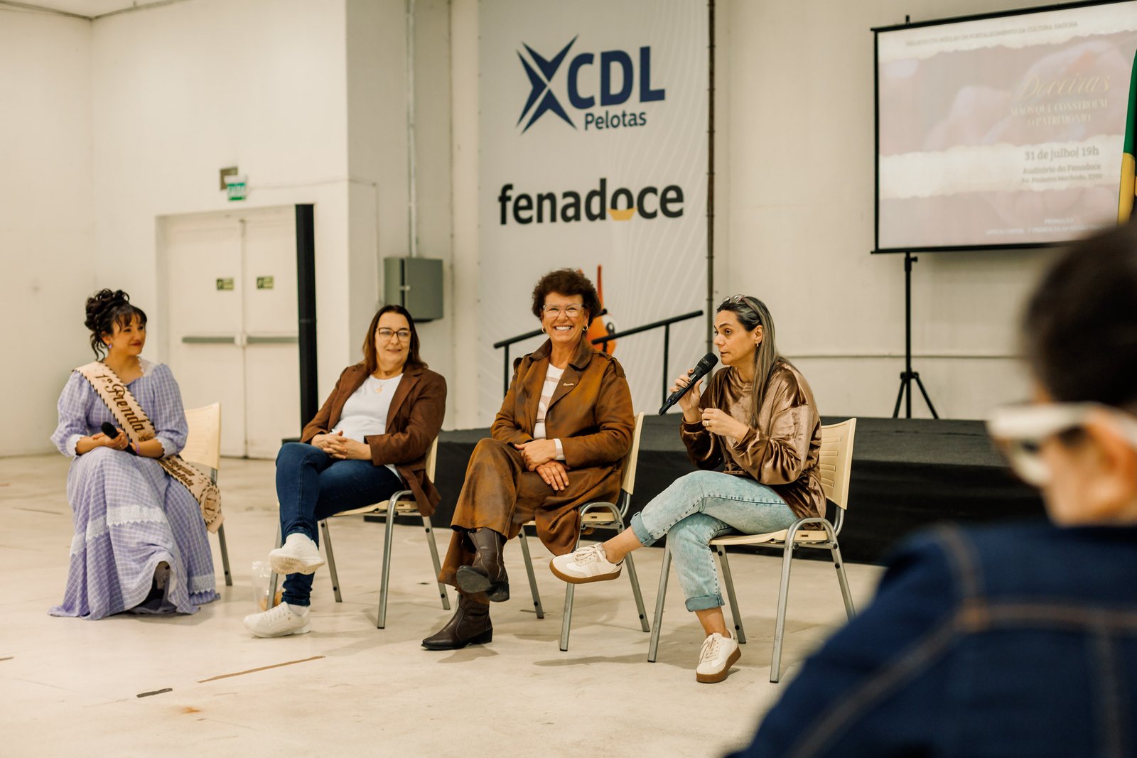 Roda de conversa “Doceiras: Mãos que Constróem o Patrimônio” coloca as mulheres como protagonistas do saber doceiro